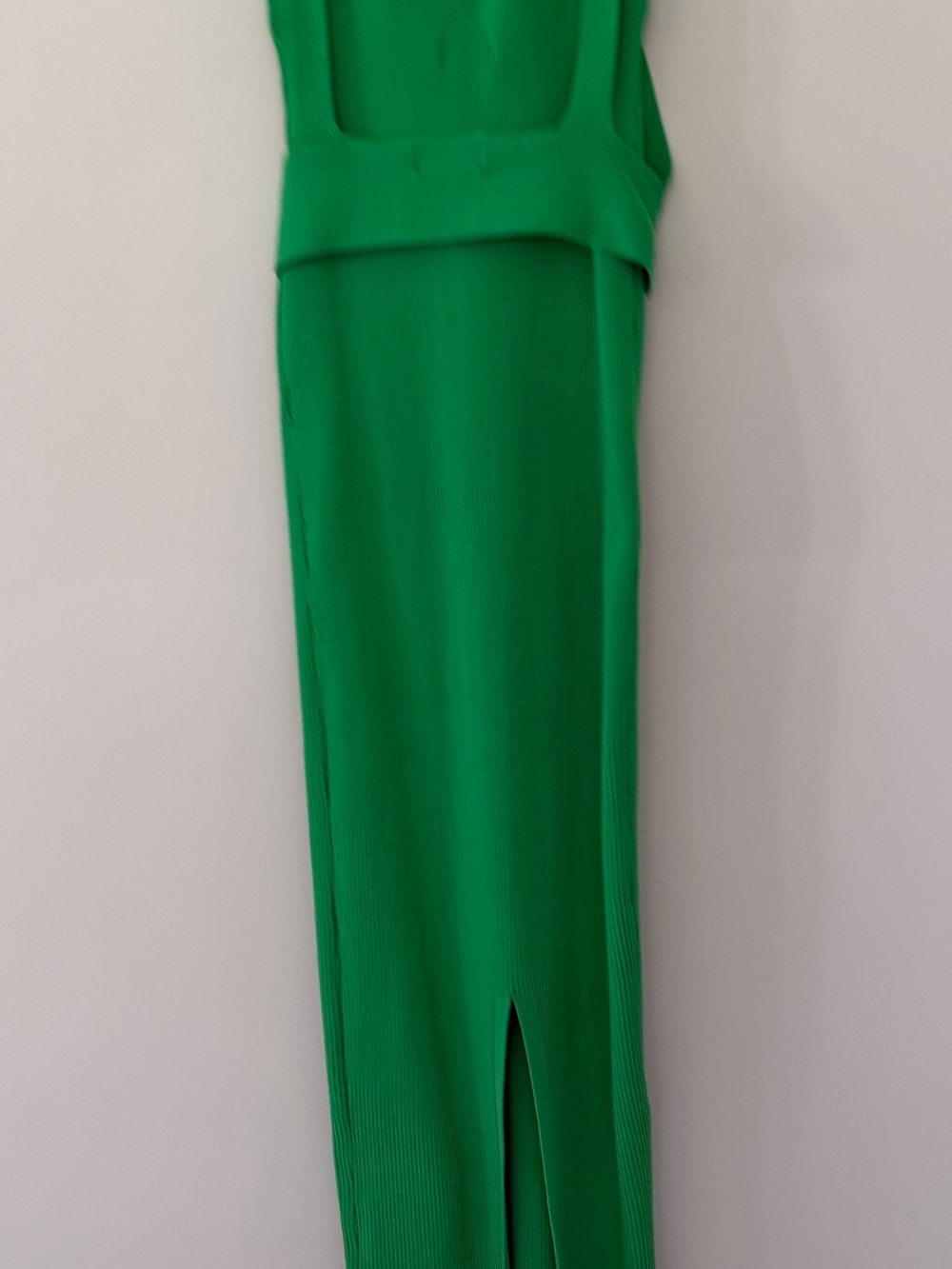 Meshki Bright Green Ribbed Knit Top - Picture 4 of 7